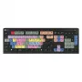 Logickeyboard LKB-EDIUS-A2PC-FR keyboard Universal USB AZERTY French Black