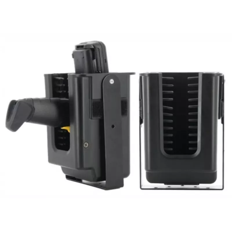 Passive holder Mobilis 031023 for Barcode scanner Handheld mobile computer Portable printer Black