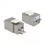 Keystone module DELOCK 86404 — RJ-45 silver, 38.5×22.3×17.3 mm