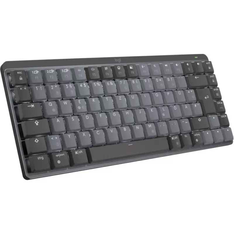 MX Mechanical Mini Minimalist Wireless Illuminated Keyboard - GRAPHITE - DEU - CLICKY Wireless 1 USB