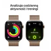 Apple Watch GPS + Cellular 46mm Gold Titanium Case Gold Milanese Loop S/M