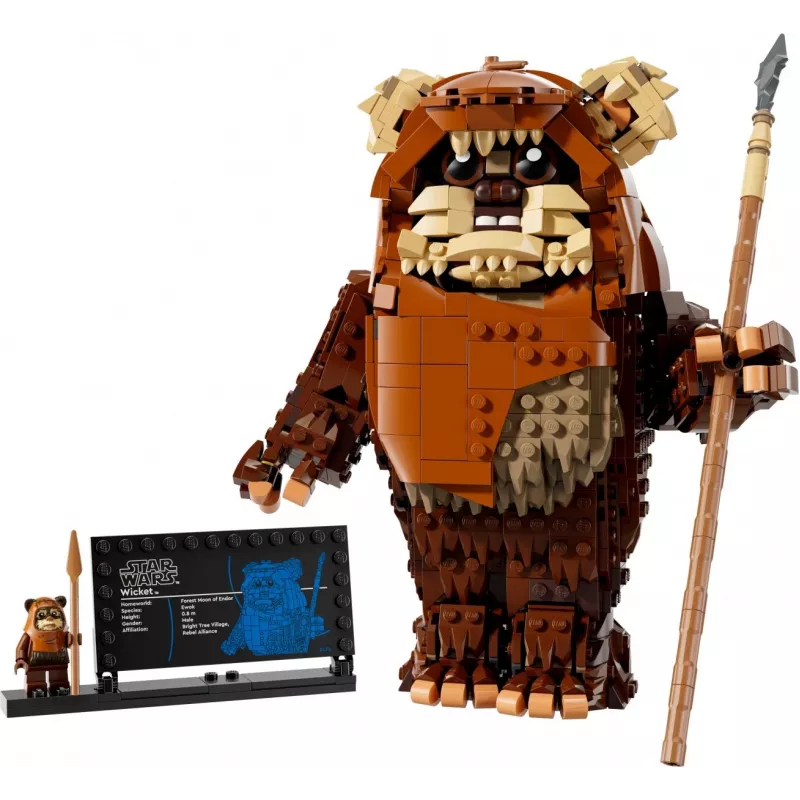LEGO Star Wars Construct Wicket the Ewok 75430 building set — 1010 pieces, 230 mm model, age 12+