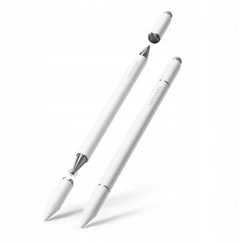 Stylus Vention KQLW0 3-in-1 magnetic aluminum alloy, white, 18.2 g