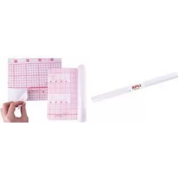 Book protection film agipa 119150 self-adhesive 500 mm x 10 m transparent matte