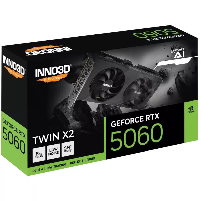 INNO3D GeForce RTX 5060 TWIN X2 OC 8GB Graphics Card