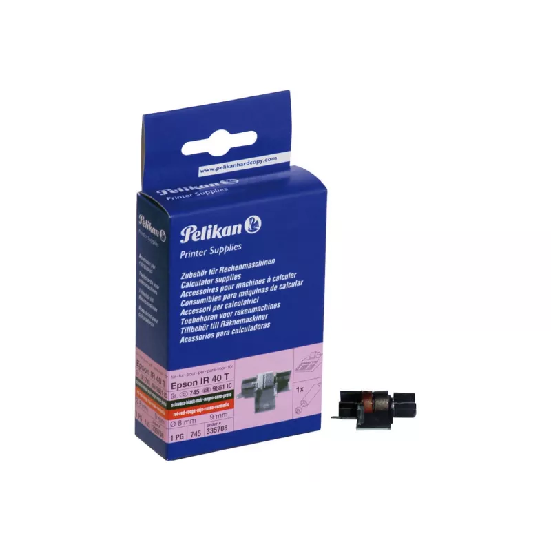 Pelikan Ribbon 335708 compatible for Citizen / Casio INR IR40T B/R