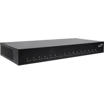 EXSYS EX-11017 16-Port USB Type-C Charging Station