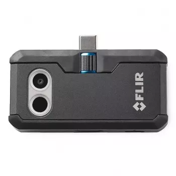 Thermal camera FLIR ONE Pro Android USB-C — FLIR, model FP3AC, 8.7 Hz, NETD 150 mK, 8–14 µm, fixed focus, USB-C