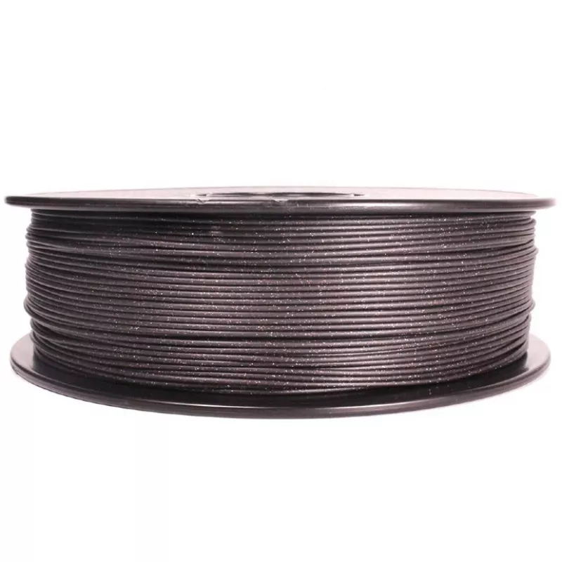 Flashforge Filament, PLA inchThree galaxyinch | 3DP-PLA-MX3-01-GBK | 1.75 mm diameter, 1kg/spool | Black