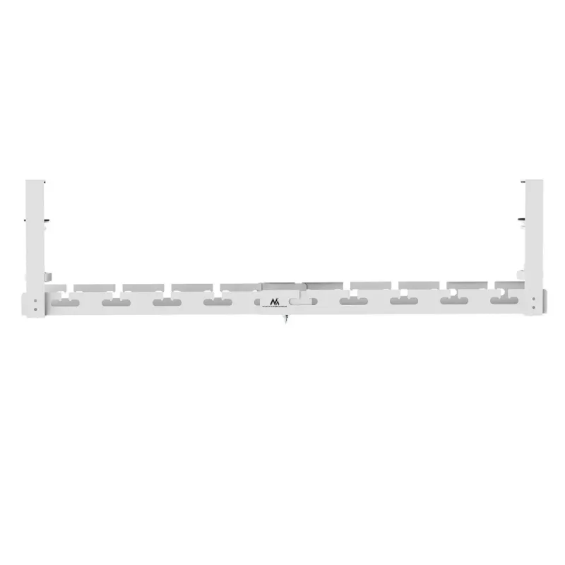Maclean under-desk cable organizer, max. load 5kg, max. 728mm, white, MC-103 W