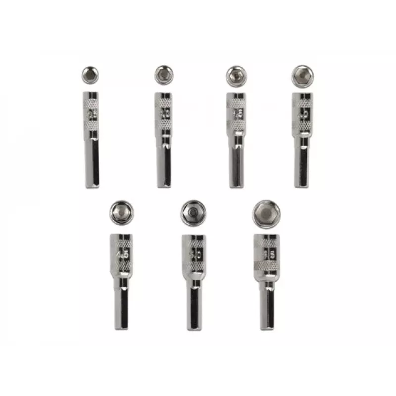 Screwdriver Set DeLOCK 90551 8 pieces external hexagonal hollow shaft 2.5 - 5.5 mm