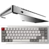 Raijintek MGA-68 Gaming Keyboard, Hejin Magnetic Yellow Switches, DE Layout, Silver
