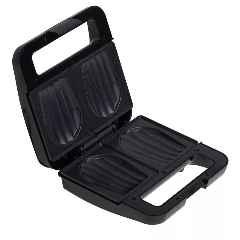 Toaster Adler AD 3079 — single non-stick plate, 750 W, black, vertical storage