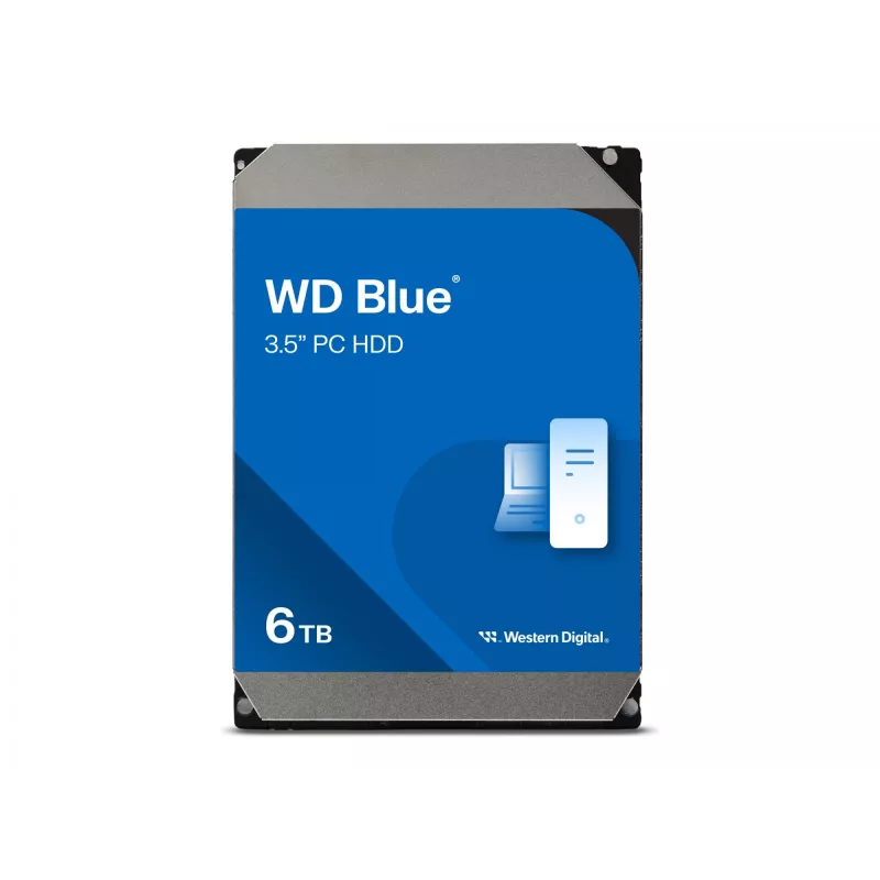 HDD Western Digital Blue 6 TB 3.5 inch 5400 RPM WD60EZAX