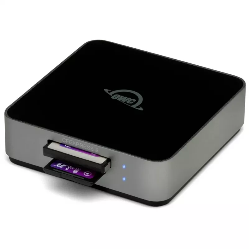 Other World Computing OWC Atlas - Card Reader (SDXC UHS-II, CFexpress Type B) - USB-C 3,2 Gen 2 (OWCTCCFXBSDRDR)