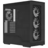 Computer Case AEROCOOL D520A Midi-Tower ATX Tempered Glass RGB — black