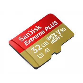 Flash Memory SanDisk Extreme Plus 32GB UHS-I SDSQXBG-032G-GN6MA