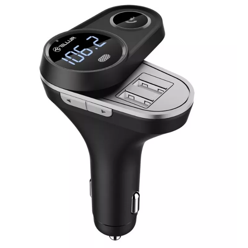 FM transmitter Tellur FMT-B5 USB 3.0 5-port, model FMT-B5, black