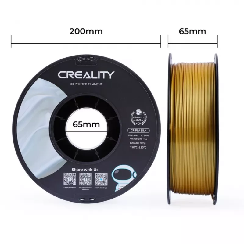 3D printing material Creality 3D 3301120001 Gold 1 kg 1.75 mm