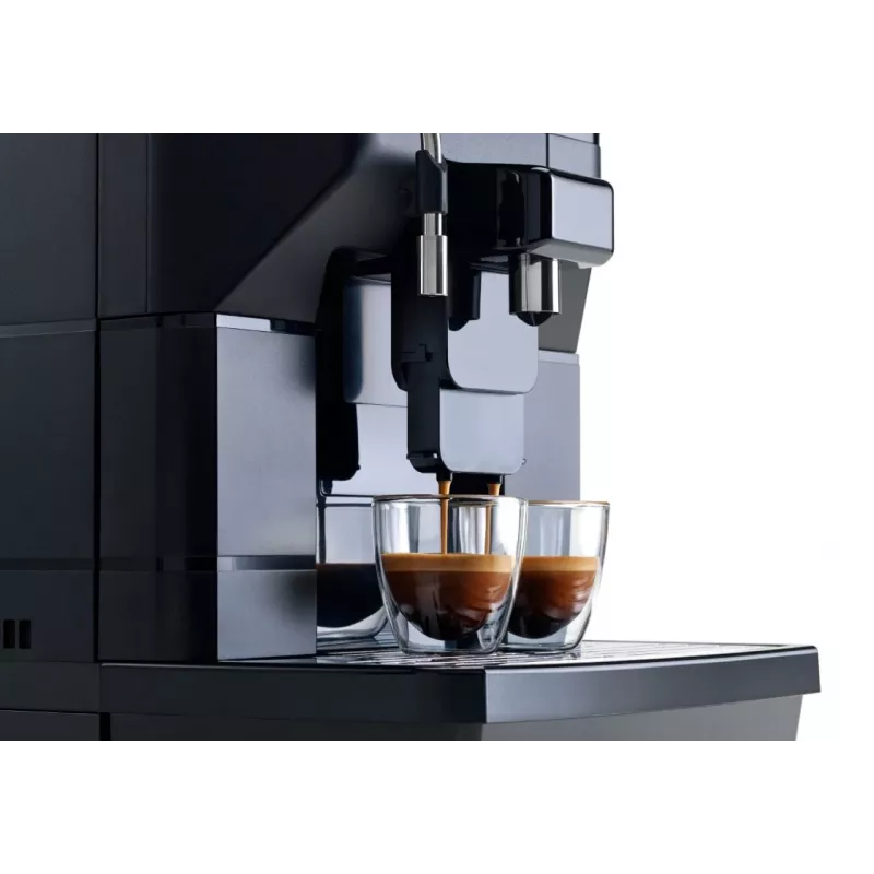 Saeco Aurora M2 9J0901 fully automatic coffee machine, 1900 W, 4 L water tank, 1100 g bean hopper, black