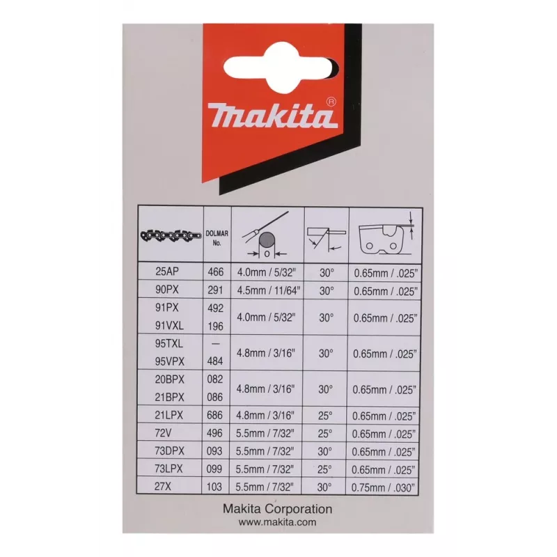 Makita 191H12-3 power chainsaw accessory 1 pc(s)