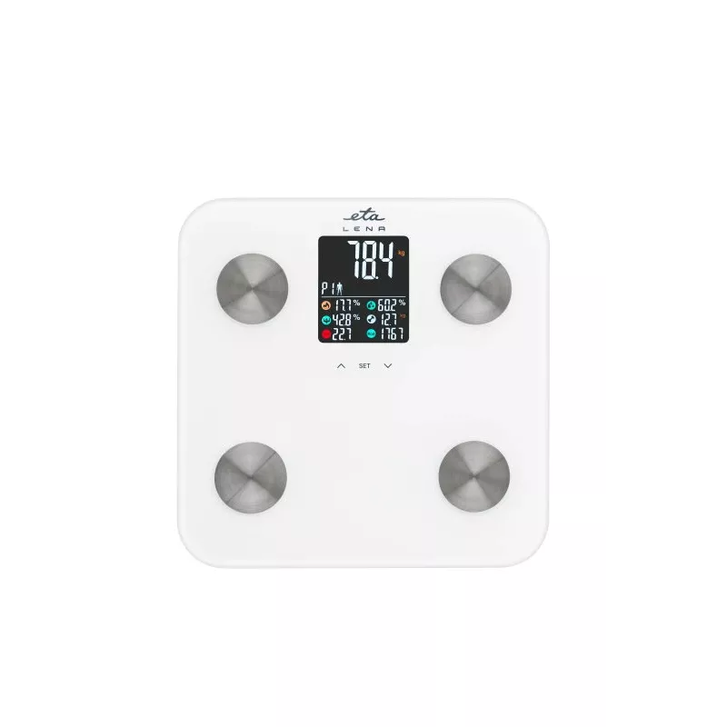 ETA Personal Scale | ETA378190000 Lena | Maximum weight (capacity) 180 kg | Accuracy 100 g | Body Mass Index (BMI) measuring | White