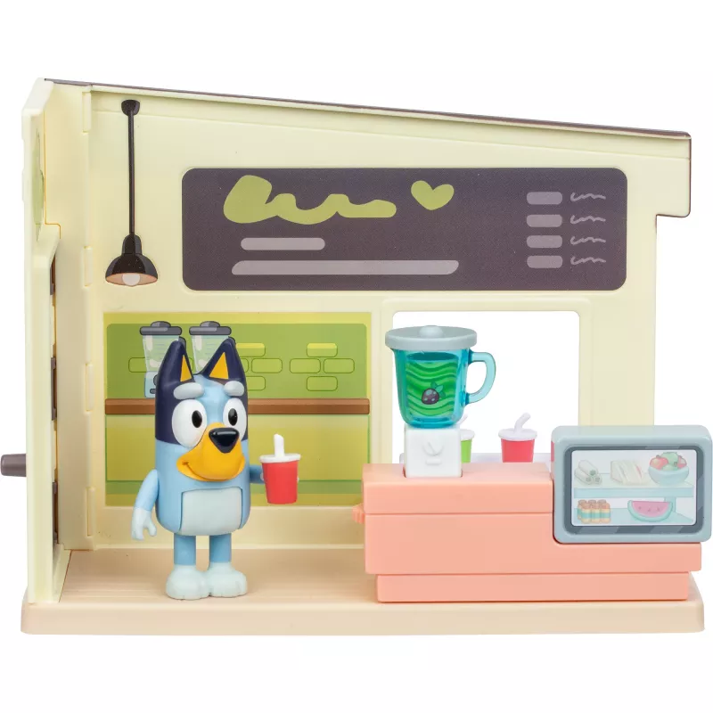 Figures set Bluey Mini Juice Shop