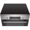 Bosch Cooker HLS79Y351U Series 6 Hob type Induction, Oven type Electric, Stainless Steel, Width 60 cm, Grilling, LCD, 63 L, Depth 60 cm