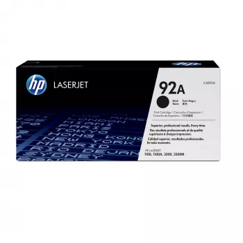HP Toner C4092A (92A) - Black - Capacity: 2.500 Pages (C4092A)