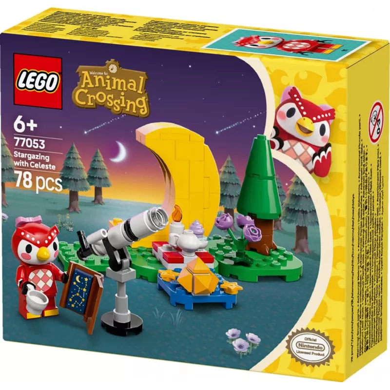 Construction toy LEGO Animal Crossing Stargazing with Eufemia set 77053