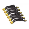 APC AP8702S-NA power cable Black 0.61 m C13 coupler C14 coupler