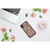 Protective smartphone case iKins for iPhone XS Max — diamond pattern, black