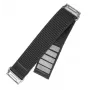 Nylon sport strap FIXED QuickFit 22 mm for Garmin, dark gray, wrist 160–210 mm