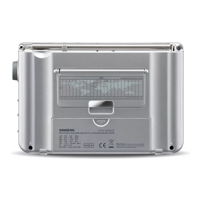 Portable Radio Sangean ATS-909 X2 — white — AM FM SW digital tuning