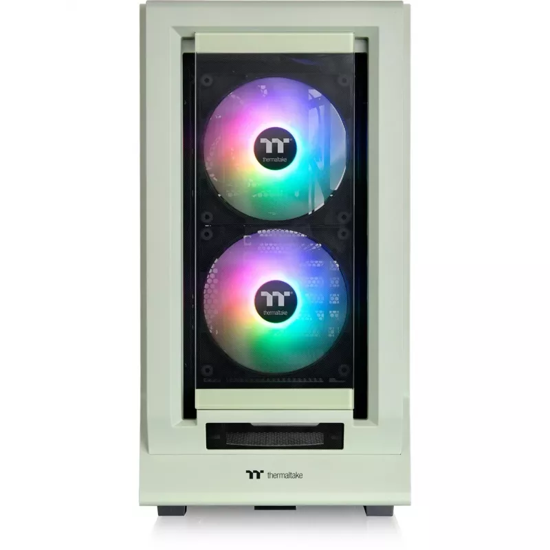 Ceres 350 MX , Tower-Enclosure Light Green, Tempered Glass x 2