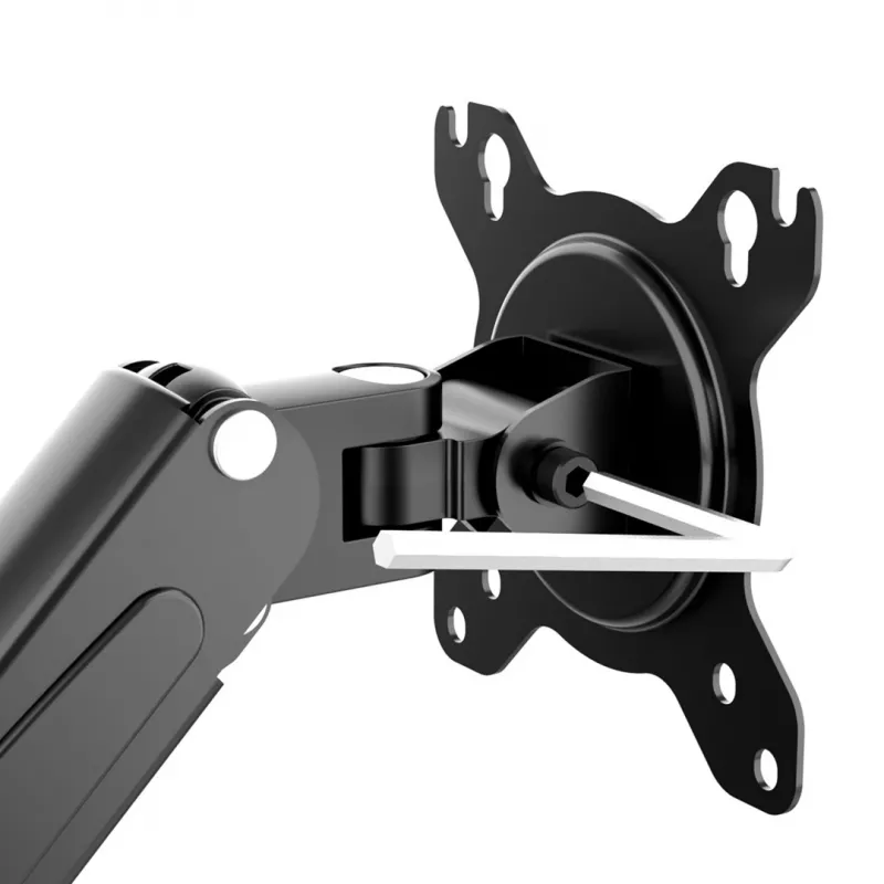 Maclean MC-860N Monitor Mount, with Gas Spring, 13-27, 8 kg, Black