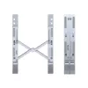 Laptop stand UNITEK OT155SL Silver Aluminium 13-41° tilt