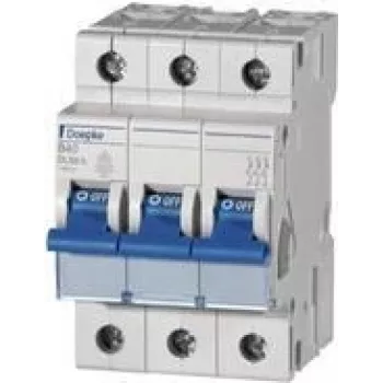 DOEPKE Circuit Breaker B25A DLS-6H-B25-3-6-KA 6kA 3-pin 400V B Curve DLS-6H-B25-3-6-KA (09914115)