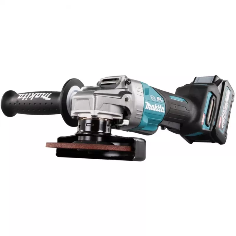 Makita GA013GM201 - Angle Grinder - Cordless - 125 mm - 2 Batteries, Charger Included - 40 V (GA013GM201)