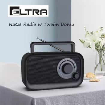 Eltra HANIA black portable radio (model )
