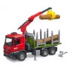 Crane truck BRUDER 03669 Green Red Recommended age 4 years
