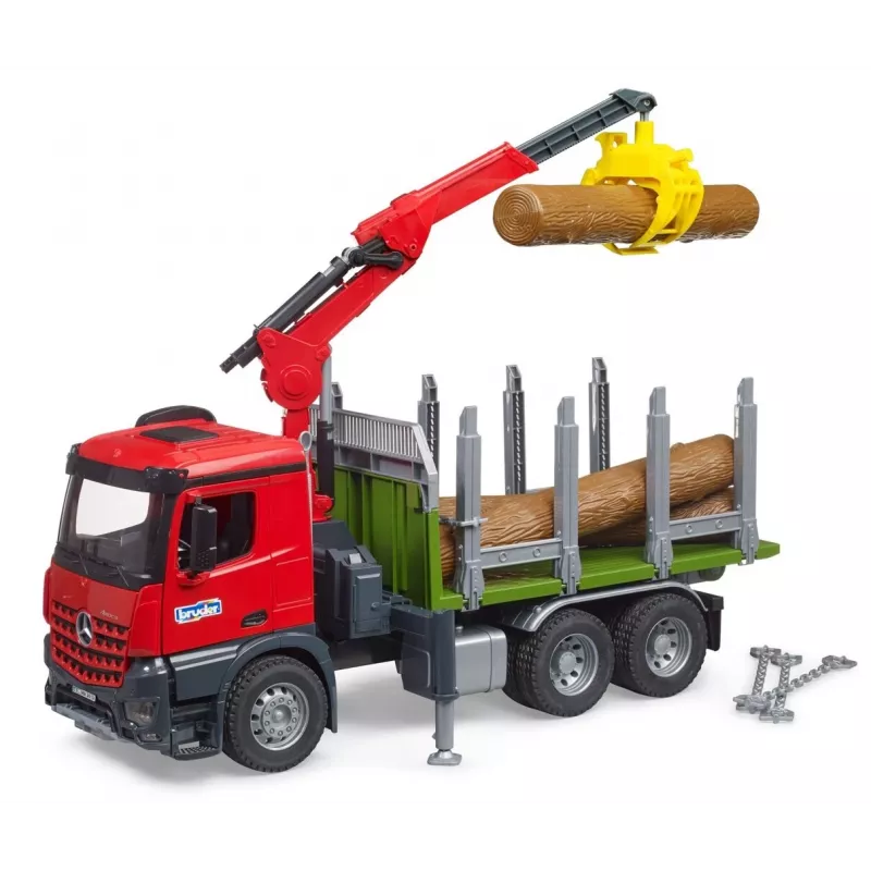 Crane truck BRUDER 03669 Green Red Recommended age 4 years