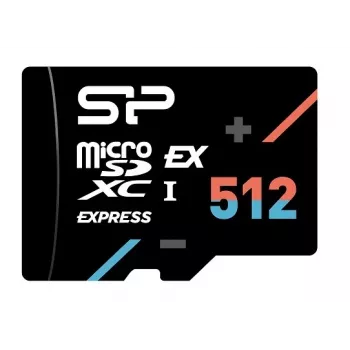 microSDXC memory card Silicon Power Hypera microSDXC Express 512 GB — UHS-I U3, V30, A1, Class 10