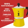 Moka pot Bialetti Rainbow Black Yellow