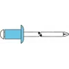 Blind rivet GESIPA VA A2 4×8 mm for 2.5–4.5 mm, flat-round head