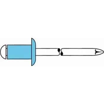 Blind rivet GESIPA VA A2 4×8 mm for 2.5–4.5 mm, flat-round head