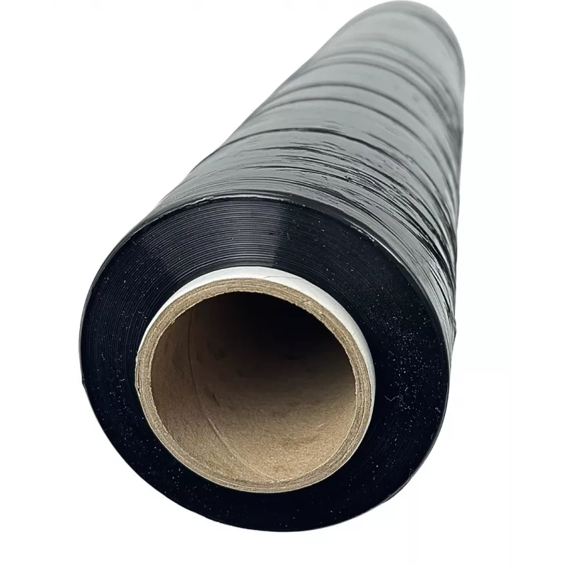 Stretch film BESTPAK 23 µm black, roll width 1.5 m, core 1.2 in, polyethylene