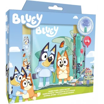 Diary with magic pen Bluey