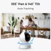 Indoor IP Security Camera Reolink E Series E330 — 4MP, 4 mm Lens, 84°×45° FOV, 2.4/5 GHz Wi‑Fi, Two‑Way Audio, Person/Pet Detection