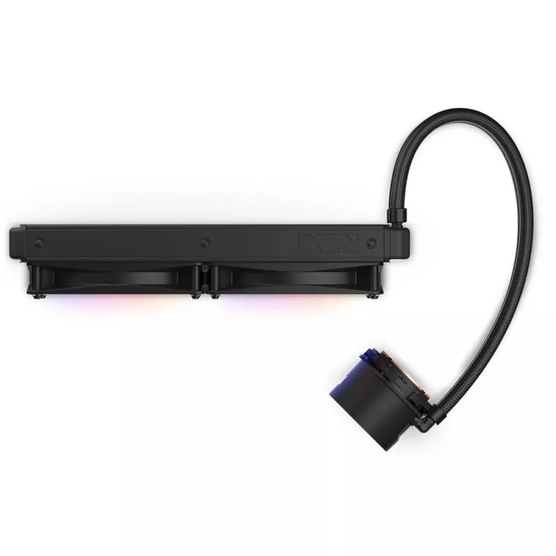 All-in-one liquid cooler NZXT Kraken 280 RGB 14 cm Black